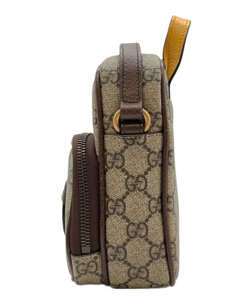 GUCCI（グッチ）GUCCI (グッチ) ネオヴィンテージショルダーバッグ ブラウンの古着・服飾アイテム