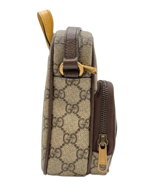GUCCI（グッチ）GUCCI (グッチ) ネオヴィンテージショルダーバッグ ブラウンの古着・服飾アイテム