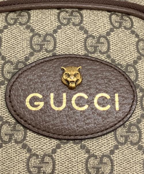GUCCI（グッチ）GUCCI (グッチ) ネオヴィンテージショルダーバッグ ブラウンの古着・服飾アイテム