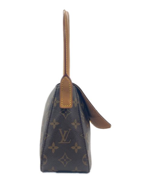 LOUIS VUITTON（ルイ ヴィトン）LOUIS VUITTON (ルイ ヴィトン) ミニルーピング/ハンドバッグ ブラウンの古着・服飾アイテム