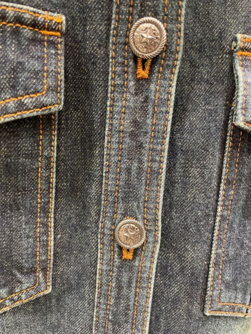 CHANEL（シャネル）CHANEL (シャネル) Sleeveless Denim Dress インディゴ サイズ:36の古着・服飾アイテム