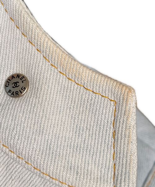 CHANEL（シャネル）CHANEL (シャネル) デニムワンピース ブルー サイズ:36の古着・服飾アイテム