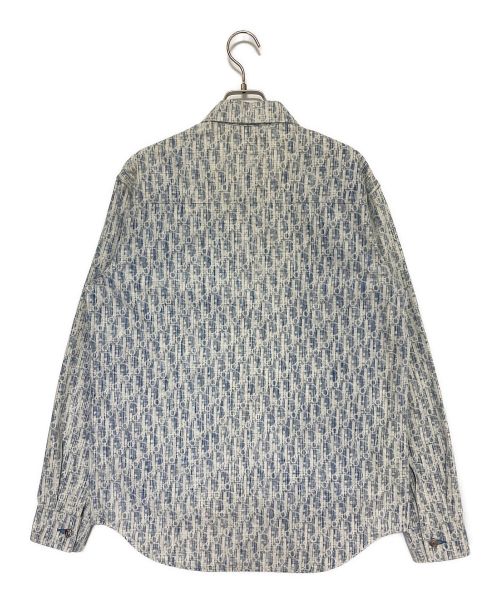 Dior（ディオール）Dior (ディオール) オブリークシャツ ブルー サイズ:38の古着・服飾アイテム