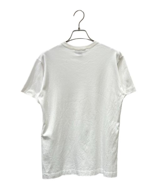 LOUIS VUITTON（ルイ ヴィトン）LOUIS VUITTON (ルイ ヴィトン) LV モノグラム レザーパッチ Tシャツ ホワイト サイズ:Sの古着・服飾アイテム