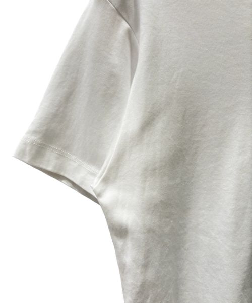LOUIS VUITTON（ルイ ヴィトン）LOUIS VUITTON (ルイ ヴィトン) LV モノグラム レザーパッチ Tシャツ ホワイト サイズ:Sの古着・服飾アイテム