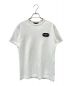 LOUIS VUITTON（ルイ ヴィトン）の古着「LV モノグラム レザーパッチ Tシャツ」｜ホワイト