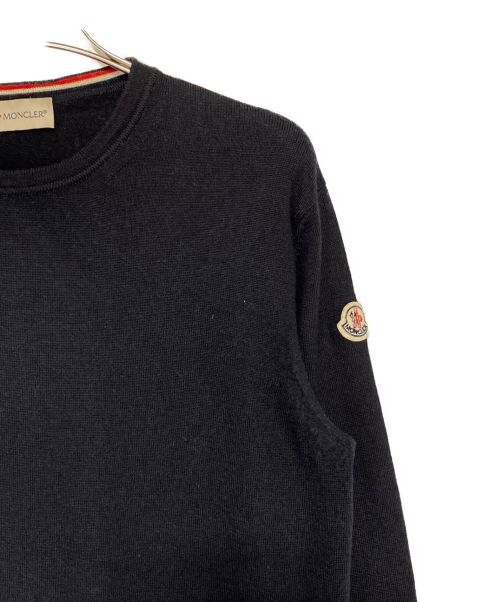 MONCLER（モンクレール）MONCLER (モンクレール) MAGLIONE TRICOT GIROCOLLO ネイビー サイズ:Sの古着・服飾アイテム