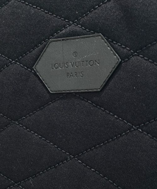 LOUIS VUITTON（ルイ ヴィトン）LOUIS VUITTON (ルイ ヴィトン) キルテッド ジャージー スカート ブラック サイズ:XSの古着・服飾アイテム