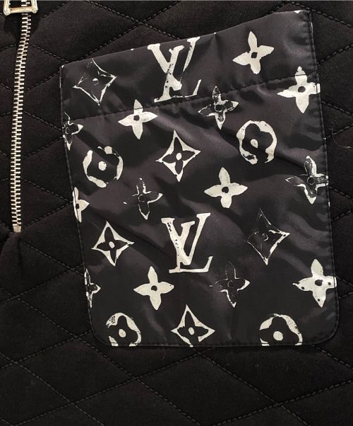 LOUIS VUITTON（ルイ ヴィトン）LOUIS VUITTON (ルイ ヴィトン) キルテッド ジャージー スカート ブラック サイズ:XSの古着・服飾アイテム
