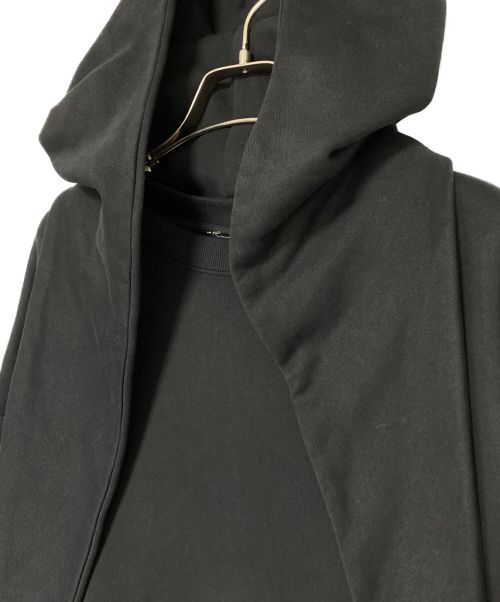 RAF SIMONS（ラフシモンズ）RAF SIMONS (ラフシモンズ) Knot Hooded Sweatshirt ブラック サイズ:Mの古着・服飾アイテム