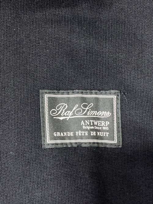 RAF SIMONS（ラフシモンズ）RAF SIMONS (ラフシモンズ) Knot Hooded Sweatshirt ブラック サイズ:Mの古着・服飾アイテム