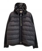 MONCLERモンクレール）の古着「MAGLIA CARDIGAN ダウンカーディガン」｜ブラック