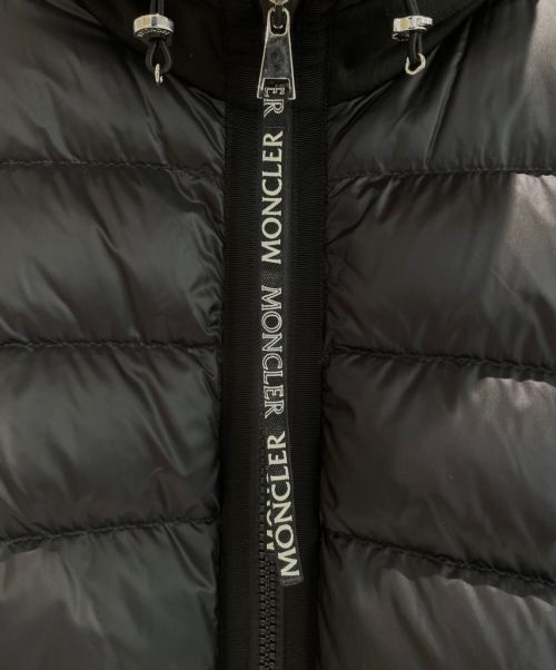 MONCLER（モンクレール）MONCLER (モンクレール) MAGLIA CARDIGAN ダウンカーディガン ブラック サイズ:XLの古着・服飾アイテム