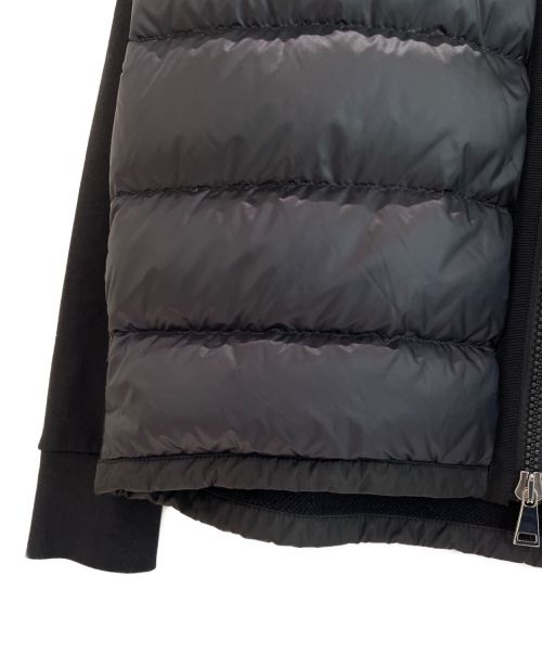 MONCLER（モンクレール）MONCLER (モンクレール) MAGLIA CARDIGAN ダウンカーディガン ブラック サイズ:XLの古着・服飾アイテム