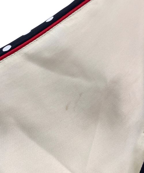 Saint Laurent Paris（サンローランパリ）Saint Laurent Paris (サンローランパリ) ポルカドットテディジャケット ブラック サイズ:36の古着・服飾アイテム