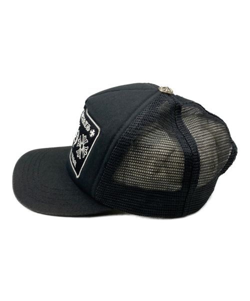 CHROME HEARTS（クロムハーツ）CHROME HEARTS (クロムハーツ) TRUCKER CAP ブラック サイズ:53-60の古着・服飾アイテム