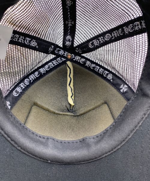 CHROME HEARTS（クロムハーツ）CHROME HEARTS (クロムハーツ) TRUCKER CAP ブラック サイズ:53-60の古着・服飾アイテム