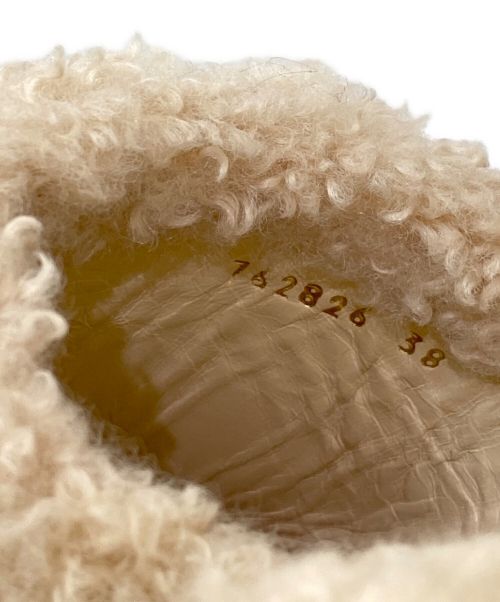 BALENCIAGA（バレンシアガ）BALENCIAGA (バレンシアガ) テディベアサンダル ベージュ サイズ:38の古着・服飾アイテム