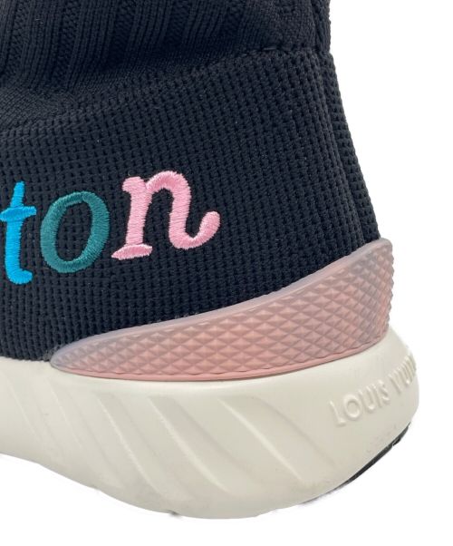 LOUIS VUITTON（ルイ ヴィトン）LOUIS VUITTON (ルイ ヴィトン) アフターゲーム ロゴ ソックス スニーカー ブラック サイズ:36の古着・服飾アイテム