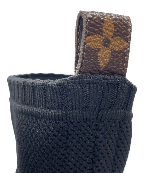 LOUIS VUITTON（ルイ ヴィトン）LOUIS VUITTON (ルイ ヴィトン) アフターゲーム ロゴ ソックス スニーカー ブラック サイズ:36の古着・服飾アイテム