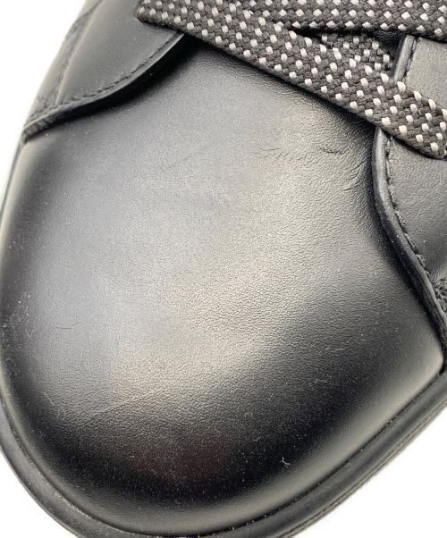 LOUIS VUITTON（ルイ ヴィトン）LOUIS VUITTON (ルイ ヴィトン) ルクセンブルグ ライン ローカットスニーカー ブラック サイズ:9 1/2の古着・服飾アイテム