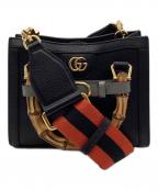 GUCCIグッチ）の古着「バンブーハンドバッグ」｜ブラック