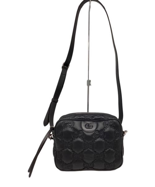 GUCCI（グッチ）GUCCI (グッチ) GGマトラッセ スモール バッグ ブラックの古着・服飾アイテム