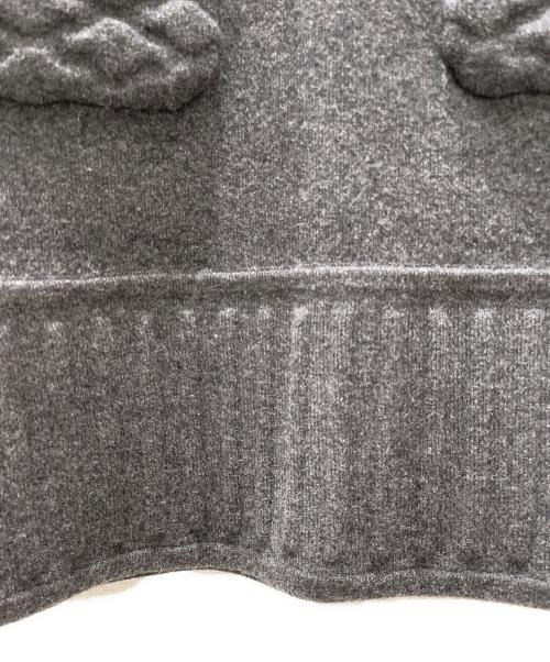 CHANEL（シャネル）CHANEL (シャネル) プッシュロックココマークボタンワンピース グレー サイズ:34の古着・服飾アイテム