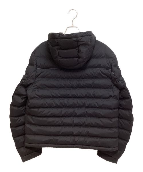 PRADA（プラダ）PRADA (プラダ) Triangle Plate Down Jacket（トライアングルプレートダウンジャケット） ブラック サイズ:48の古着・服飾アイテム