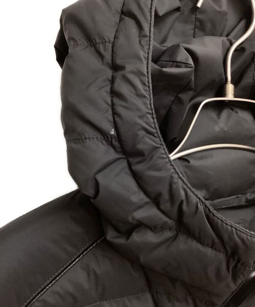 PRADA（プラダ）PRADA (プラダ) Triangle Plate Down Jacket（トライアングルプレートダウンジャケット） ブラック サイズ:48の古着・服飾アイテム