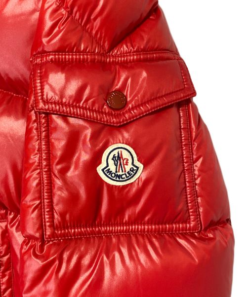 MONCLER（モンクレール）MONCLER (モンクレール) MAIRE/ダウンコート レッド サイズ:1の古着・服飾アイテム