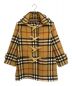 BURBERRY（バーバリー）の古着「×Gosha Rubchinskiy(ゴーシャ・ラブチンスキー) ノバチェックダッフルコート」｜ブラウン