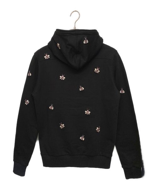 Dior（ディオール）Dior (ディオール) ×KAWS(カウズ) BEE刺繍ジップアップパーカー ブラック サイズ:Sの古着・服飾アイテム