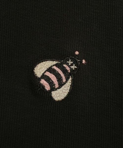 Dior（ディオール）Dior (ディオール) ×KAWS(カウズ) BEE刺繍ジップアップパーカー ブラック サイズ:Sの古着・服飾アイテム