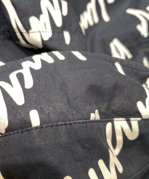 BALENCIAGA（バレンシアガ）BALENCIAGA (バレンシアガ) モノグラムシャツワンピース ネイビー サイズ:32の古着・服飾アイテム