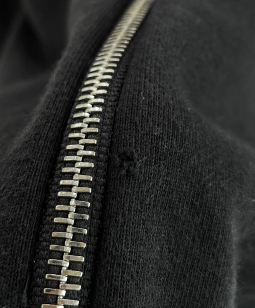 CELINE（セリーヌ）CELINE (セリーヌ) ルーズ ロゴ フーディ ジップアップ フーディ ブラック サイズ:‐の古着・服飾アイテム