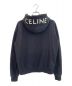 CELINE (セリーヌ) ルーズ ロゴ フーディ ジップアップ フーディ ブラック サイズ:‐：52800円