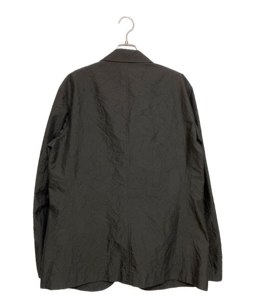 ISSEY MIYAKE MEN（イッセイミヤケメン）ISSEY MIYAKE MEN (イッセイミヤケメン) 皺加工テーラードジャケット ブラック サイズ:4の古着・服飾アイテム