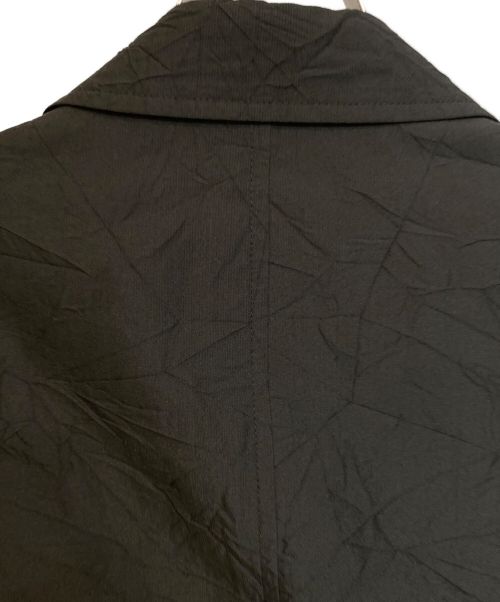 ISSEY MIYAKE MEN（イッセイミヤケメン）ISSEY MIYAKE MEN (イッセイミヤケメン) 皺加工テーラードジャケット ブラック サイズ:4の古着・服飾アイテム