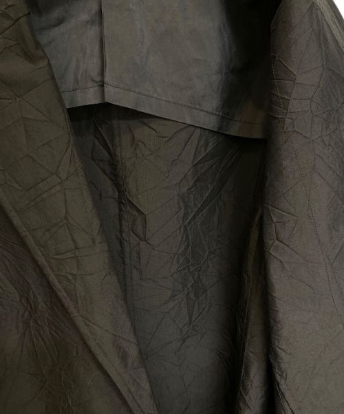 ISSEY MIYAKE MEN（イッセイミヤケメン）ISSEY MIYAKE MEN (イッセイミヤケメン) 皺加工テーラードジャケット ブラック サイズ:4の古着・服飾アイテム