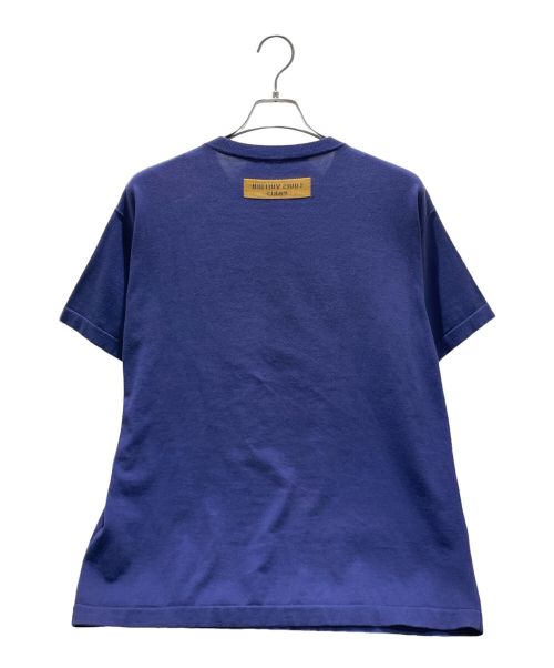 LOUIS VUITTON（ルイ ヴィトン）LOUIS VUITTON (ルイ ヴィトン) Logo Knit T-Shirt パープル サイズ:XSの古着・服飾アイテム