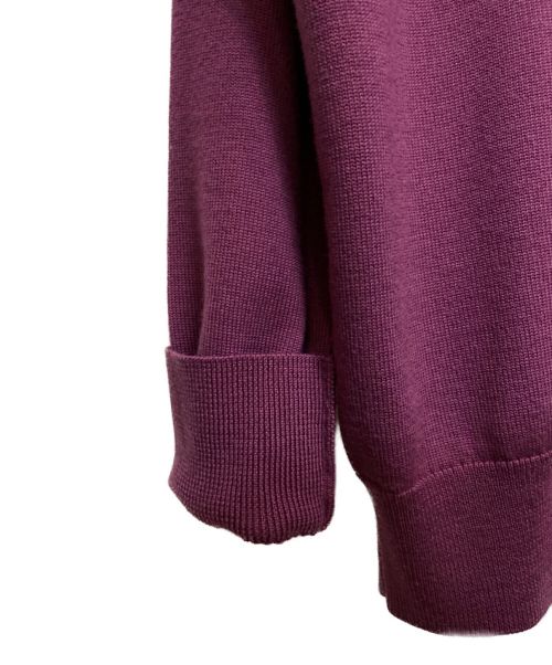 LOEWE（ロエベ）LOEWE (ロエベ) ススワタリニット デザインニット パープル サイズ:XSの古着・服飾アイテム