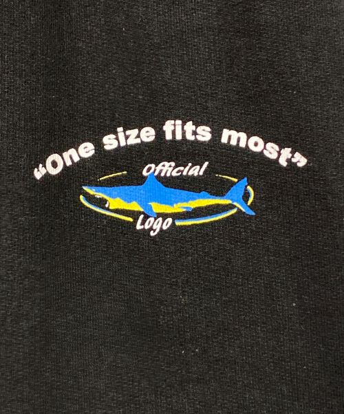 VETEMENTS（ヴェトモン）VETEMENTS (ヴェトモン) パッチプリントパーカー ブラック サイズ:Lの古着・服飾アイテム