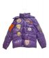 MONCLER（モンクレール）の古着「Patch down jacket (ワッペンダウンジャケット)」｜パープル