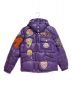 MONCLER (モンクレール) Patch down jacket (ワッペンダウンジャケット) パープル サイズ:1：70000円