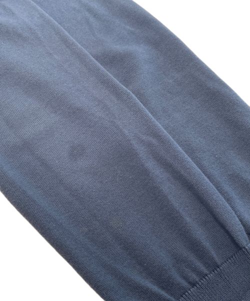 LOUIS VUITTON（ルイ ヴィトン）LOUIS VUITTON (ルイ ヴィトン) LVロゴニットパーカー ブルー サイズ:Lの古着・服飾アイテム