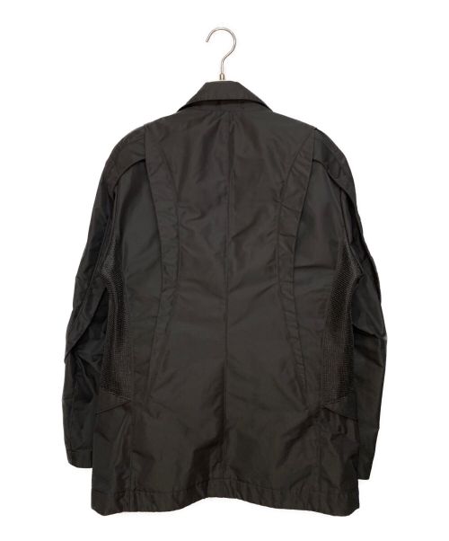 ISSEY MIYAKE（イッセイミヤケ）ISSEY MIYAKE (イッセイミヤケ) マルチポケットナイロンジャケット/08AW/Archive ブラック サイズ:2の古着・服飾アイテム