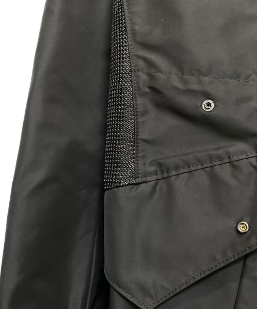 ISSEY MIYAKE（イッセイミヤケ）ISSEY MIYAKE (イッセイミヤケ) マルチポケットナイロンジャケット/08AW/Archive ブラック サイズ:2の古着・服飾アイテム