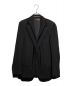ISSEY MIYAKE（イッセイミヤケ）の古着「ベロアパイピングテーラードジャケット/06AW/Archive」｜ブラック