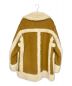 sacai (サカイ) ムートンコート ブラウン サイズ:2：89800円